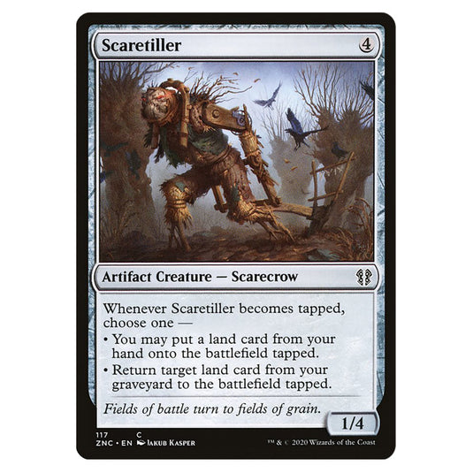 Scaretiller 117 card from the Magic The Gathering set Zendikar Rising Commander