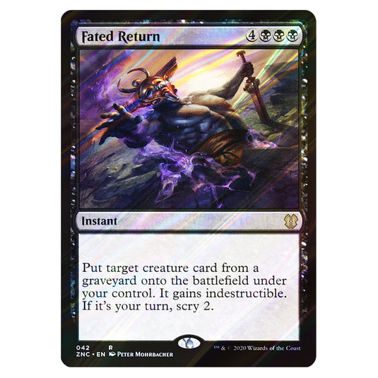 Fated Return 042 card from the Magic The Gathering set Zendikar Rising Commander