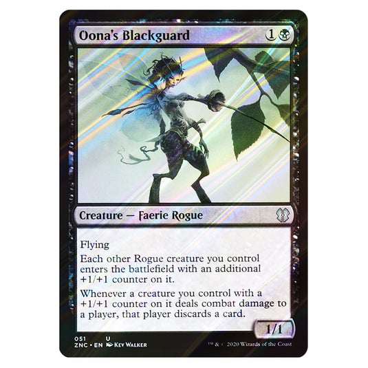 Oona's Blackguard 051 card from the Magic The Gathering set Zendikar Rising Commander
