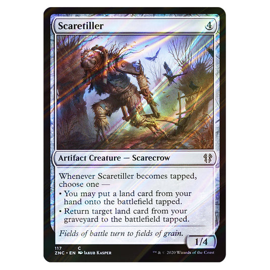 Scaretiller 117 card from the Magic The Gathering set Zendikar Rising Commander