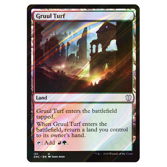 Gruul Turf 131 card from the Magic The Gathering set Zendikar Rising Commander
