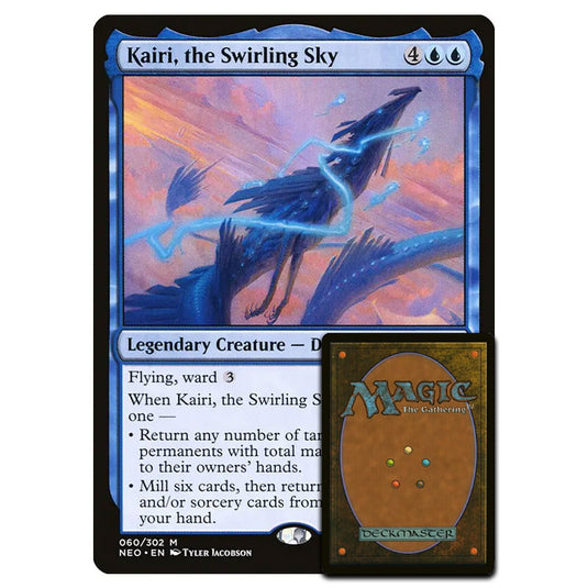 Magic The Gathering - Kamigawa - Neon Dynasty - Kairi, the Swirling Sky - 60/302 - Oversized Card