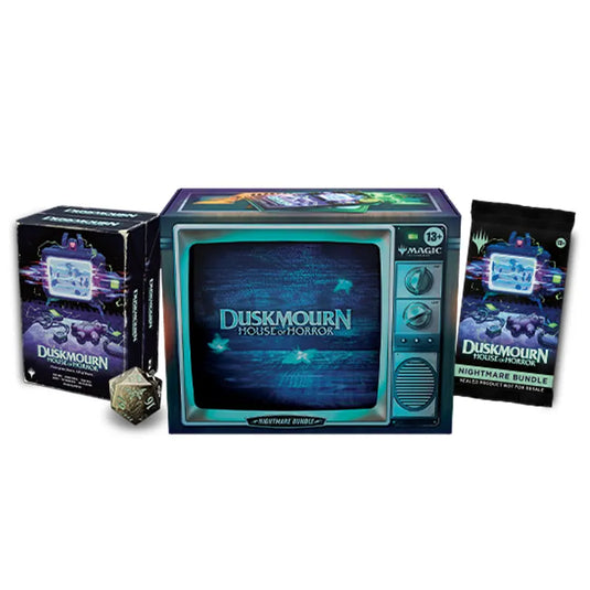 Magic the Gathering - Duskmourn - House of Horror - Nightmare Bundle Contents