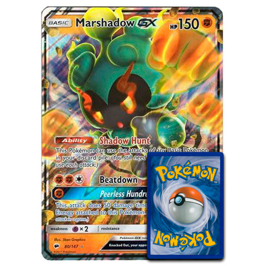 Pokemon - Marshadow GX - Oversized Promo Card