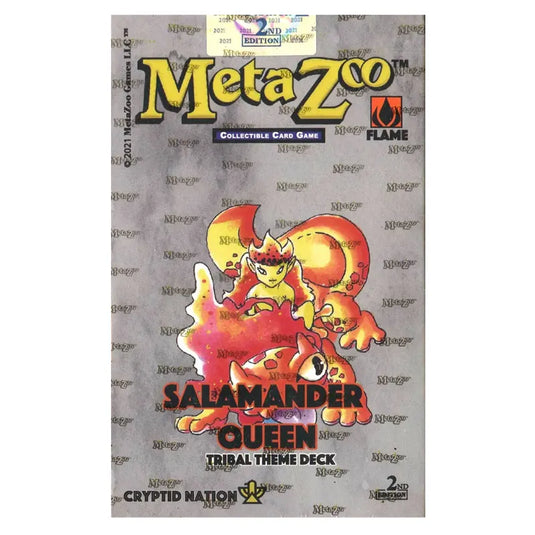 MetaZoo - Cryptid Nation - 2nd Edition Theme Deck - Salamander Queen