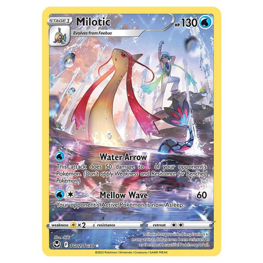 Pokemon - Sword & Shield - Silver Tempest - Milotic - TG02/TG30