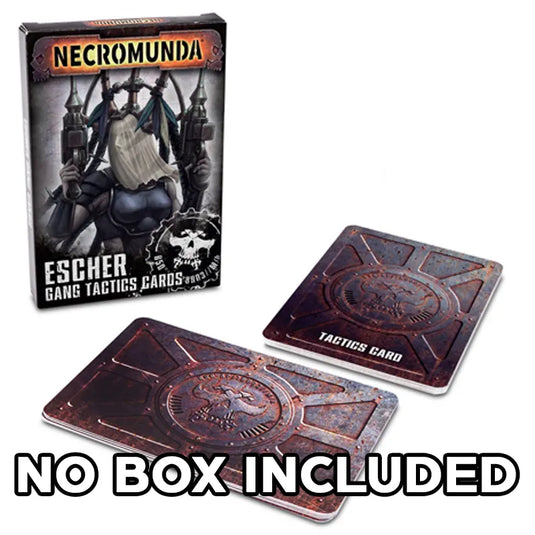 Necromunda - Escher Gang Tactic Cards (no box included)