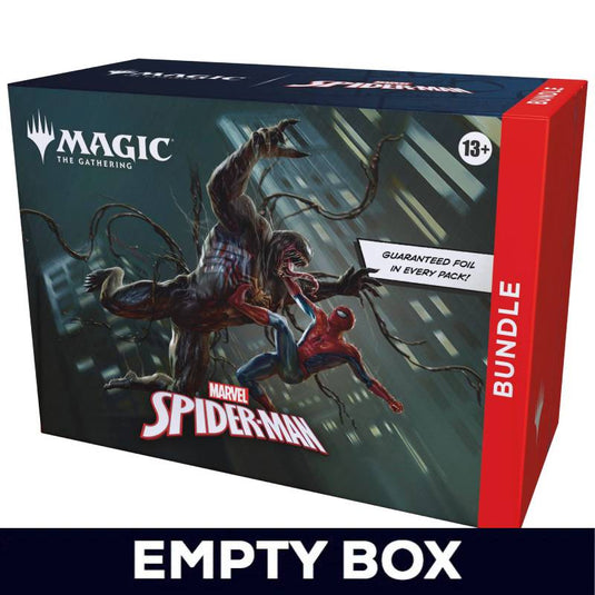 Magic The Gathering - spiderman - Bundle Box - empty