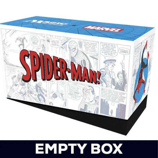Magic The Gathering - spiderman - Gift Bundle Box - empty