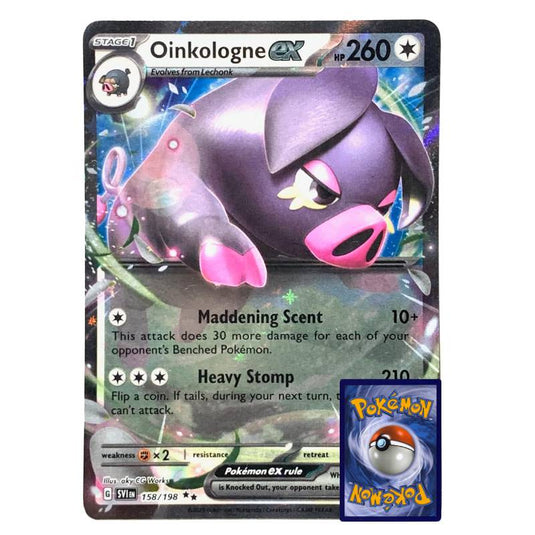 Pokemon - oinkologne ex - 158/198 (Oversized)