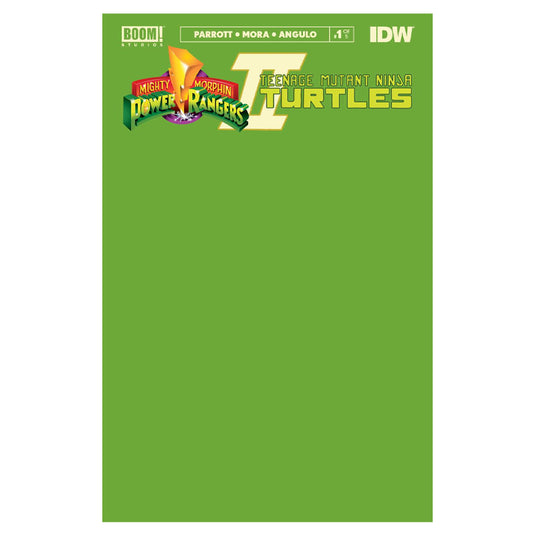 MMPR TMNT II - Issue 1 (of 5) Cover J Blank Sketch Variant