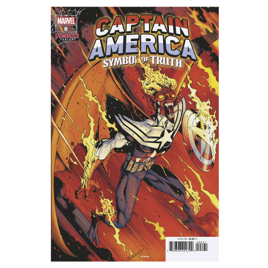 Captain America Symbol Of Truth - Issue 8 Bagley Demonized Variant