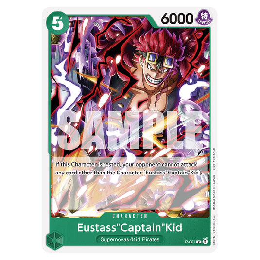 One Piece - 500 Years in the Future - Eustass "Captain" Kid (Promo Card) - P-067