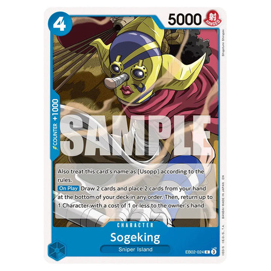 Sogeking EB02-024 card from the One Piece set Anime 25th Collection