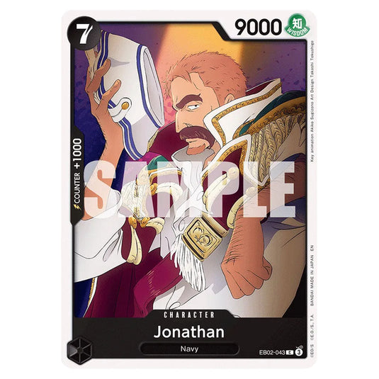 Jonathan EB02-043 card from the One Piece set Anime 25th Collection