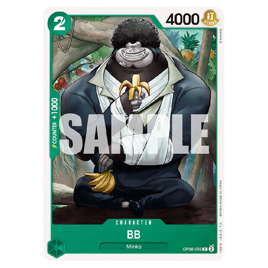 BB OP08-035 card from the One Piece set Two Legends