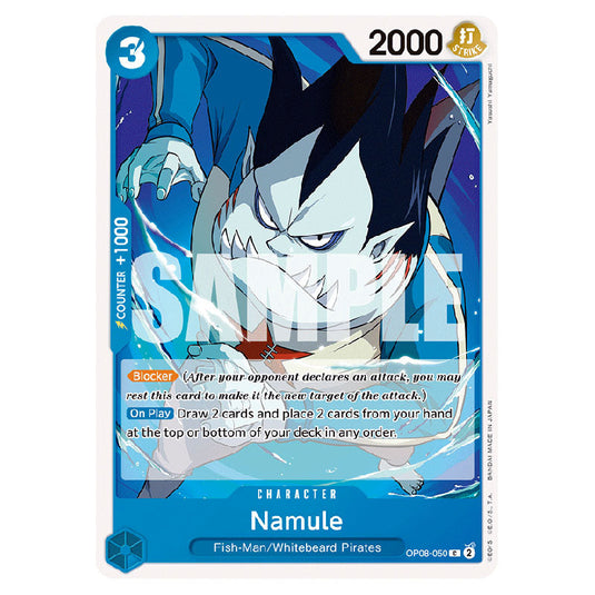 Namule OP08-050 card from the One Piece set Two Legends