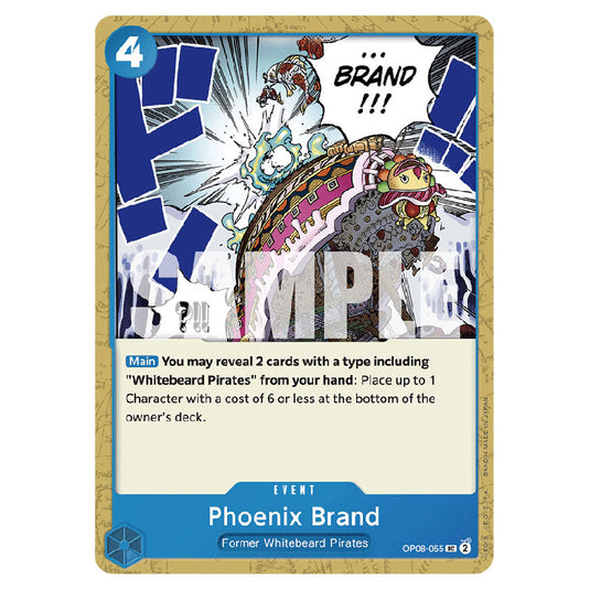 Phoenix Brand OP08-055 card from the One Piece set Two Legends