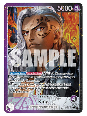 One Piece - Two Legends - King (Leader) - OP08-057A
