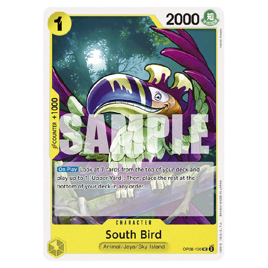 South Bird OP08-100 card from the One Piece set Two Legends