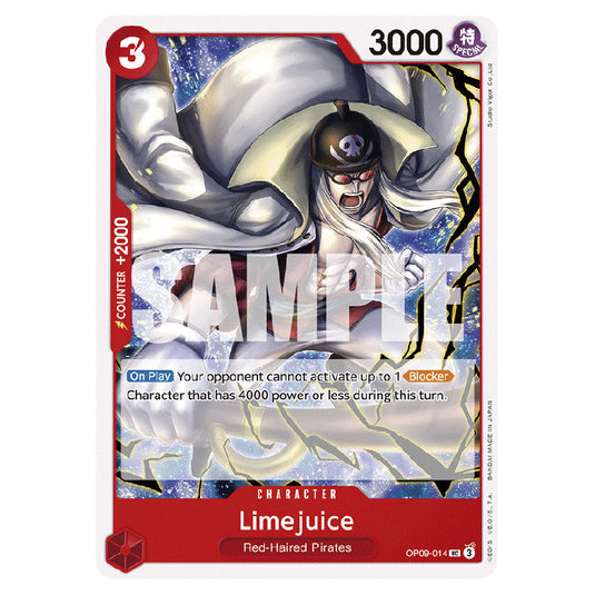 Limejuice OP09-014 card from the One Piece set Emperors In The New World