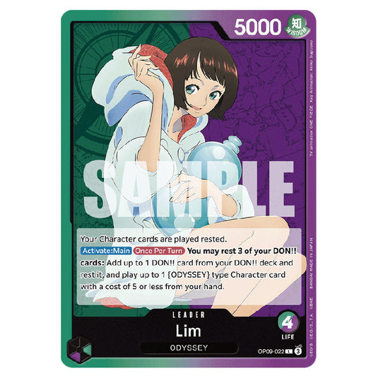 Lim OP09-022 card from the One Piece set Emperors In The New World