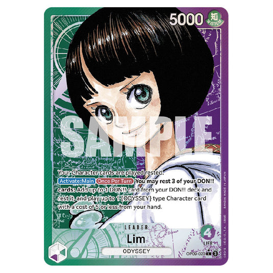 Lim OP09-022a card from the One Piece set Emperors In The New World
