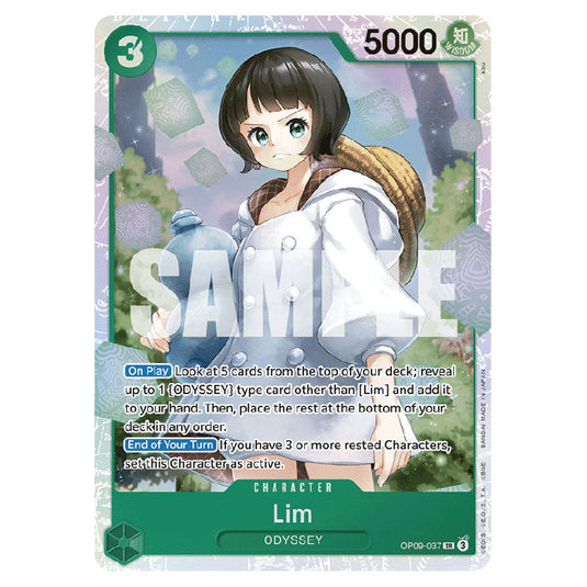 Lim OP09-037 card from the One Piece set Emperors In The New World