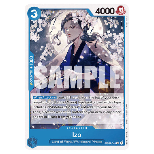 Izo OP09-044 card from the One Piece set Emperors In The New World