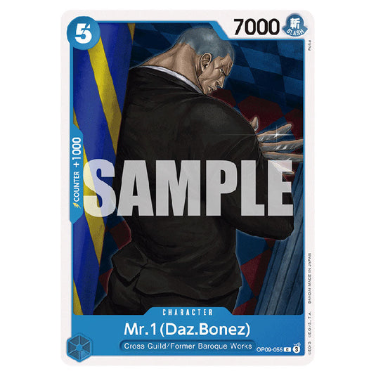 Mr.1(Daz.Bonez) OP09-055 card from the One Piece set Emperors In The New World