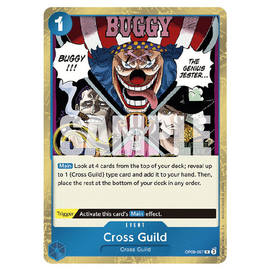 Cross Guild OP09-057 card from the One Piece set Emperors In The New World