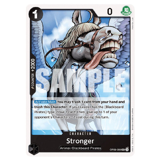 Stronger OP09-089 card from the One Piece set Emperors In The New World