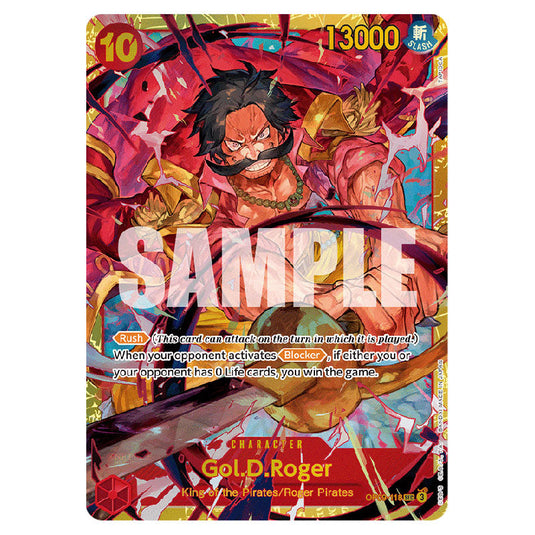 Gol.D.Roger OP09-118 card from the One Piece set Emperors In The New World