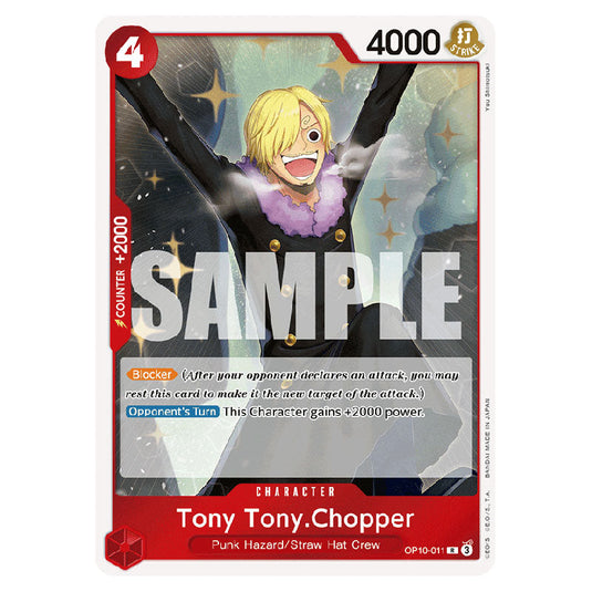 Tony Tony.Chopper OP10-011 card from the One Piece set Royal Blood