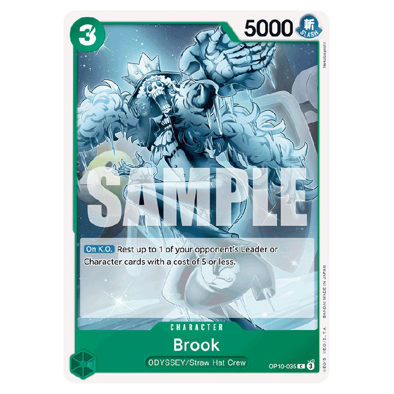 Brookop One Piece - Royal Blood - Brook (Common) - OP10-035