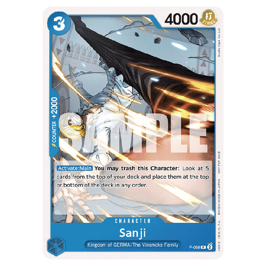 One Piece - Pirates Party - Sanji (Promo Card) - P-068