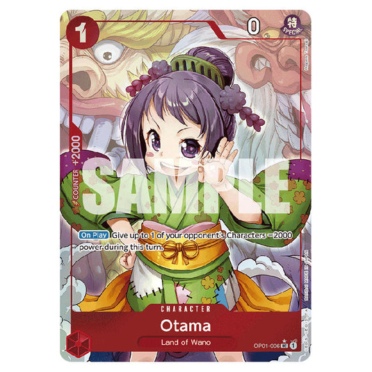 Otama PRB-01-OP01-006b card from the One Piece set Premium Booster