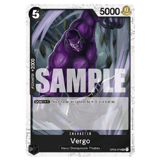 Vergo PRB-01-OP03-079a card from the One Piece set Premium Booster