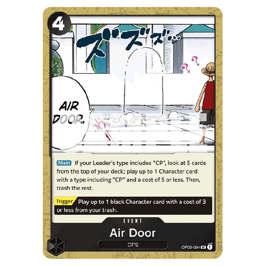 Air Door PRB-01-OP03-094 card from the One Piece set Premium Booster