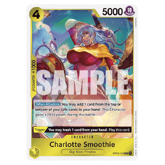 Charlotte Smoothie PRB-01-OP03-110 card from the One Piece set Premium Booster