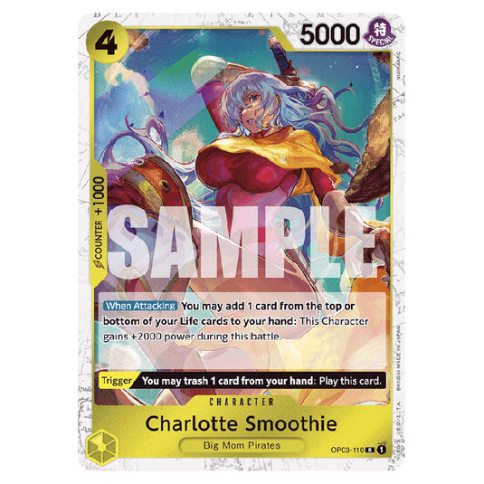 Charlotte Smoothie PRB-01-OP03-110a card from the One Piece set Premium Booster