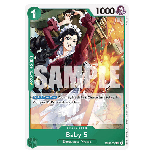 Baby 5 PRB-01-OP04-032 card from the One Piece set Premium Booster