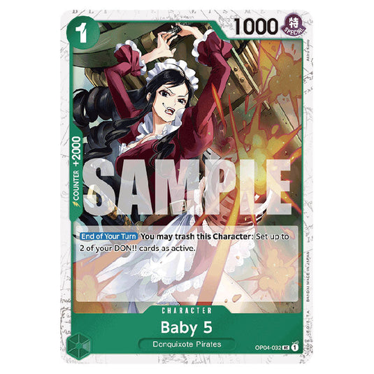 Baby 5 PRB-01-OP04-032a card from the One Piece set Premium Booster