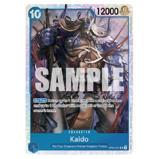 Kaido PRB-01-OP04-044 card from the One Piece set Premium Booster