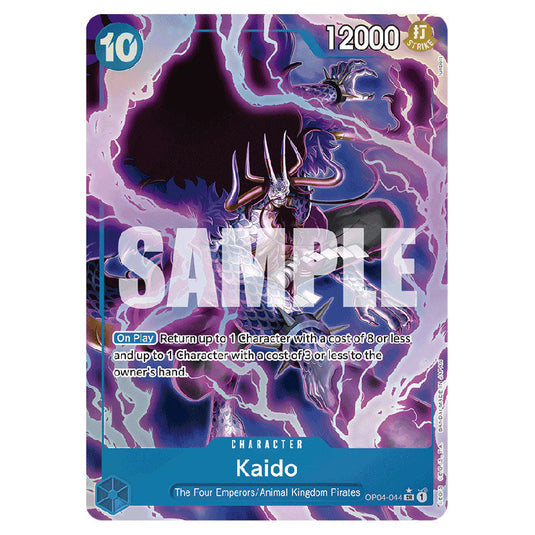 Kaido PRB-01-OP04-044a card from the One Piece set Premium Booster