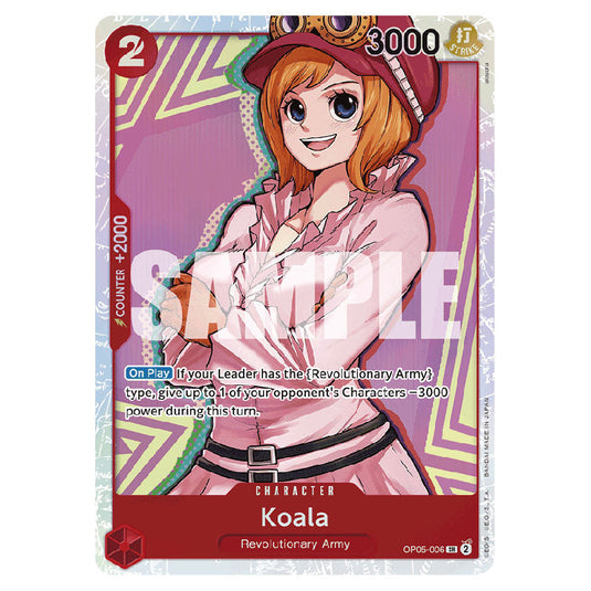 Koala PRB-01-OP05-006 card from the One Piece set Premium Booster