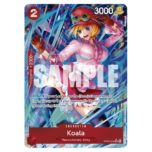 Koala PRB-01-OP05-006a card from the One Piece set Premium Booster