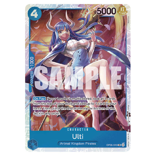 Ulti PRB-01-OP05-043 card from the One Piece set Premium Booster