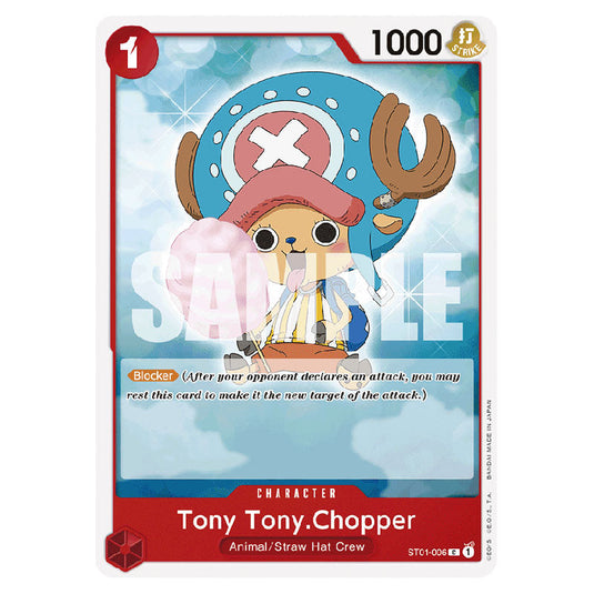 Tony Tony.Chopper PRB-01-ST01-006 card from the One Piece set Premium Booster