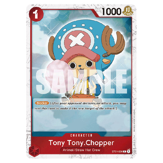 Tony Tony.Chopper PRB-01-ST01-006a card from the One Piece set Premium Booster